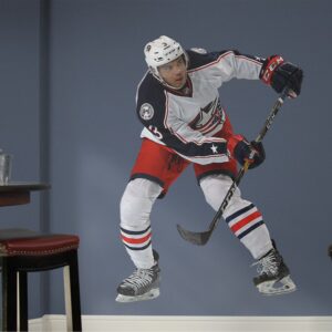Seth Jones for Columbus Blue Jackets - Officially Licensed NHL Removable Wall Decal 51.0"W x 72.0"H by Fathead | Vinyl