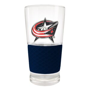 Columbus Blue Jackets 22oz. Pilsner Glass with Silicone Grip
